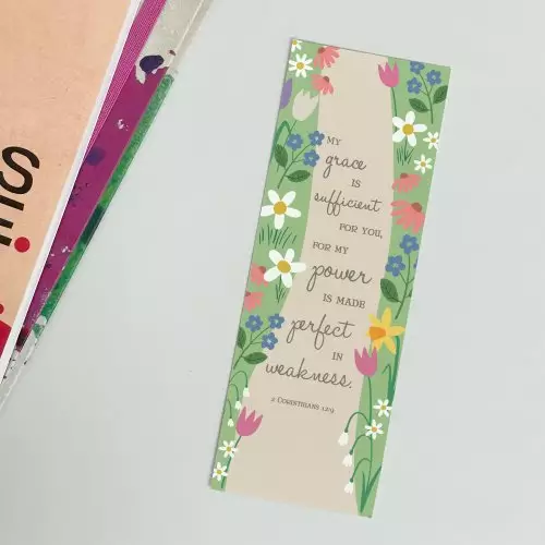 My Grace is Sufficient (Garden) Bookmark