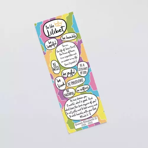 Be Like Lilibet Kid's Bookmark