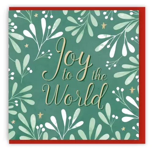 Joy To The World (Pack of 10) Charity Christmas Cards