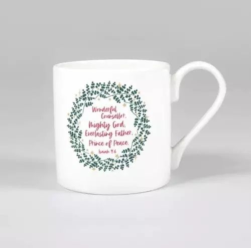 Wonderful Counsellor Christmas Mug