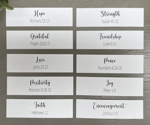 The Joy of Christmas Candles with Scripture Cards