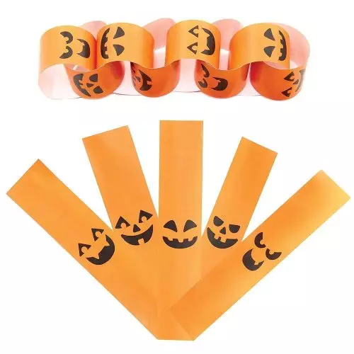 Pumpkin Paper Chains - Pack of 200