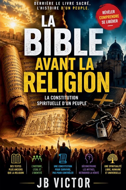 LA BIBLE Avant La Religion: La Constitution d'Un Peuple