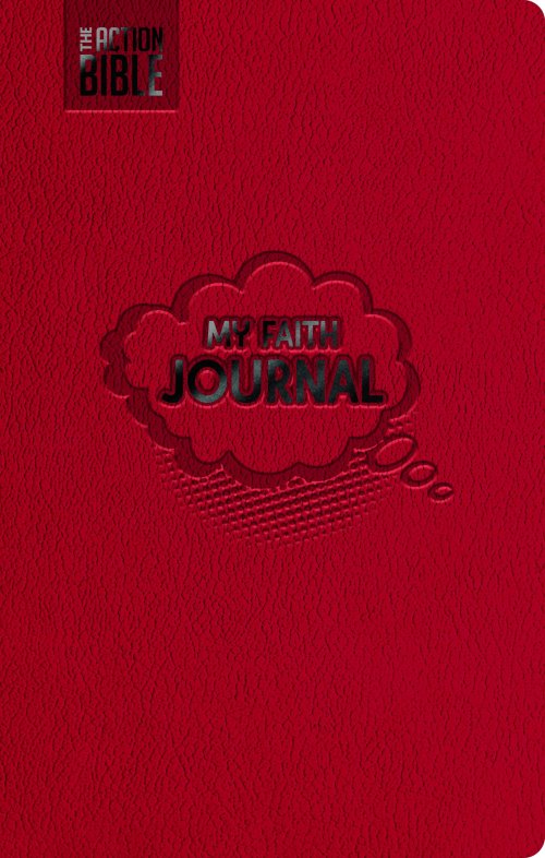 Action Bible: My Faith Journal (Red) | Write, Draw, Pray | Companion Journal | Guided Faith Journal | Faith Adventure Journal