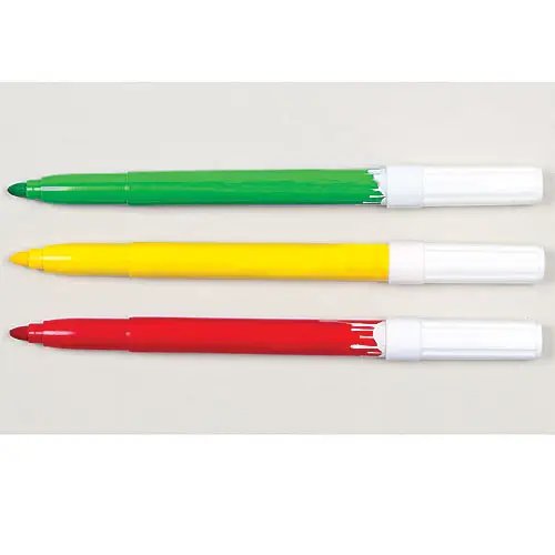 Broad Tip Marker Pens Value Pack (Pack of 12)
