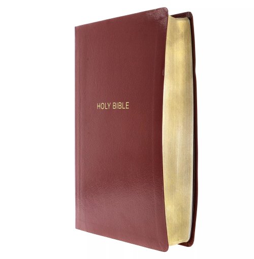 NKJV Giant Print Reference Bible, Burgundy and MAF Bible Donation