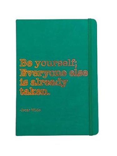 Journals For Success Midi - Oscar Wilde Green