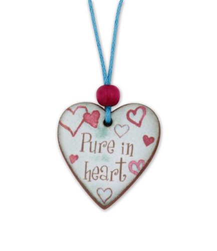 Pure In Heart Ceramic Necklace