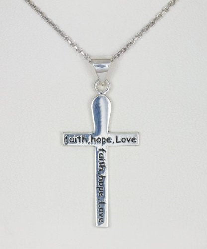 Faith, Hope, Love Cross (SP589B)