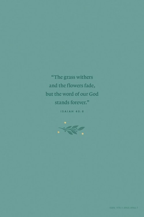 NLT The One Year Bible for Women (LeatherLike, Birdsong Teal)