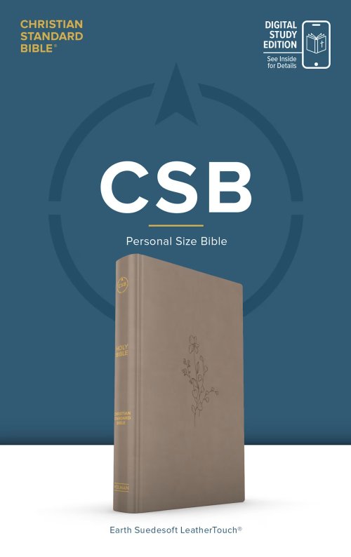 CSB Personal Size Bible, Digital Study Edition, Earth