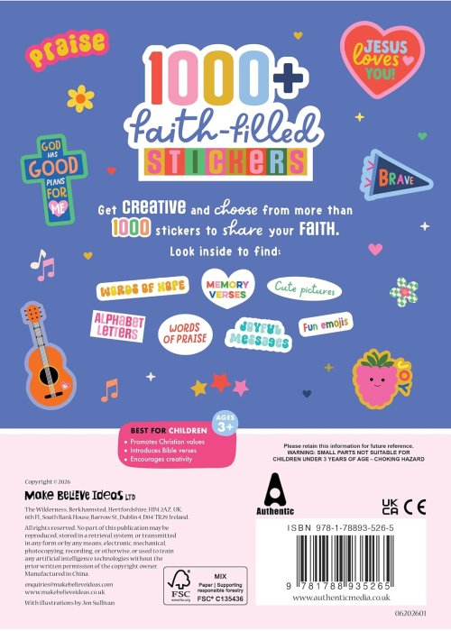 1000+ Faith-Filled Stickers