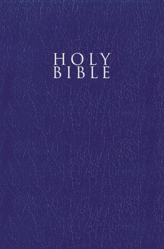 NIV Gift and Award Bible, Leather-Look, Blue, Red Letter Edition, Comfort Print