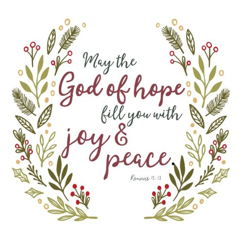 Joy and Peace Christmas Cards (pack of 10)