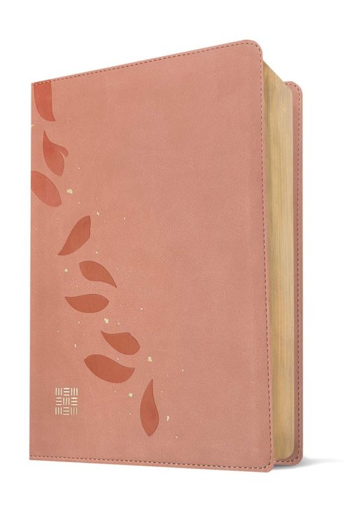 NLT Every Woman's Bible, Filament Enabled (LeatherLike, Pink Petals, Red Letter)
