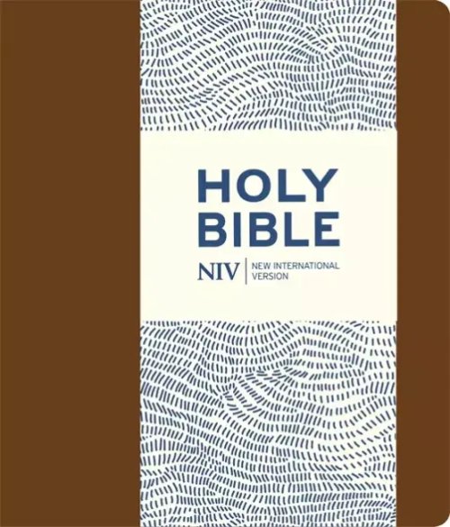 NIV Journalling Bible, Brown, Imitation Leather and MAF Bible Donation
