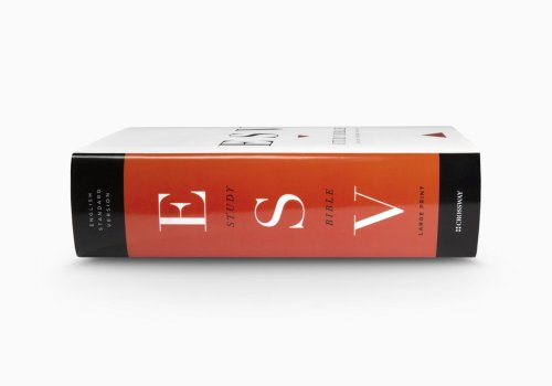 ESV Study Bible, Large Print, Thumb Indexed (Hardcover)