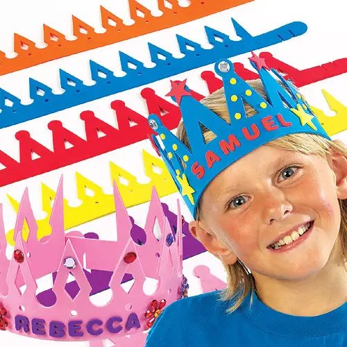 Foam Crowns (Pack of 8)
