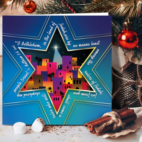 Star of Bethlehem Christmas Cards (Pack of 10)