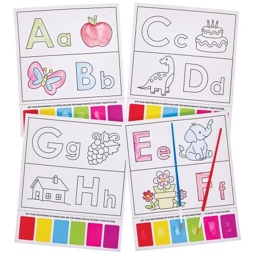 Alphabet Magic Painting (Pack of 13)