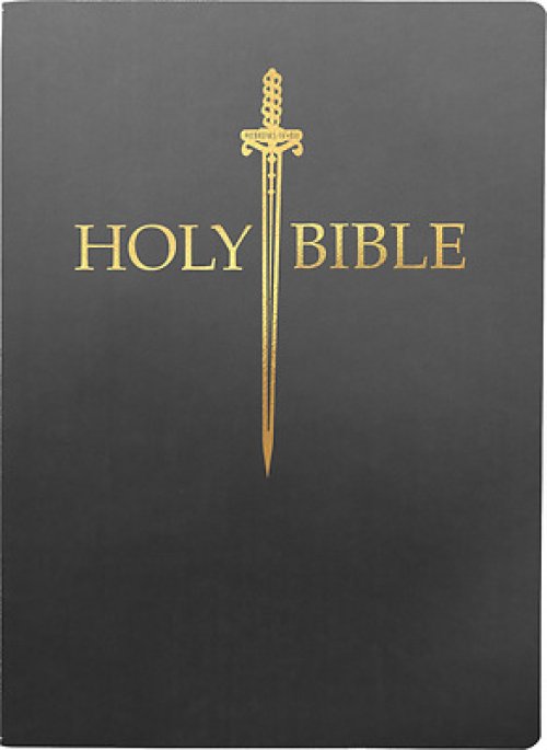 KJV Sword Bible, Giant Print, Black Ultrasoft