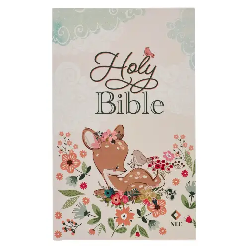 Bible NLT Infant Hardcover, Pink