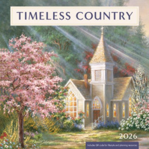 Timeless Country Wall Calendar - No Scripture