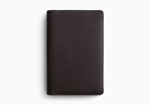 ESV Heirloom Bible, Gloria Dei: Single Column Edition (Calfskin, Mahogany)