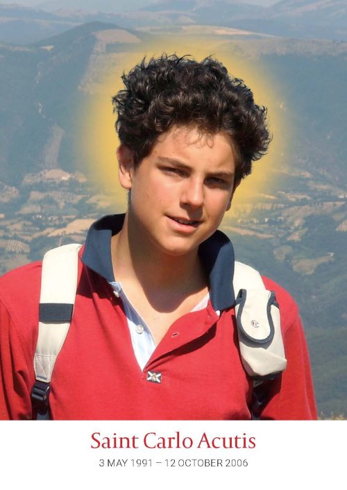 St Carlo Acutis Prayer Card