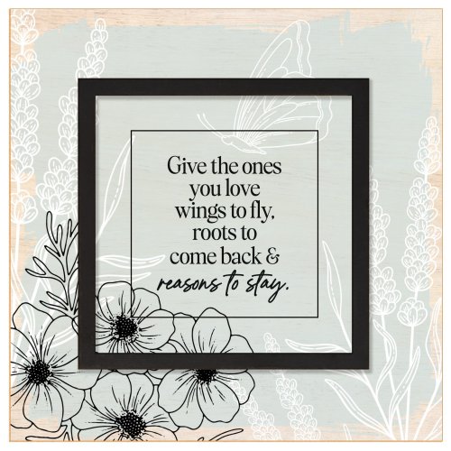 Plaque-Layered Grace-Give The Ones You Love (6" x 6")
