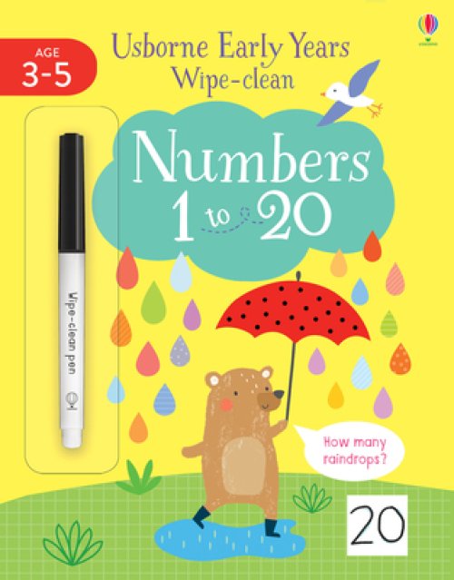 Early Years Wipe-clean Numbers 1 To 20