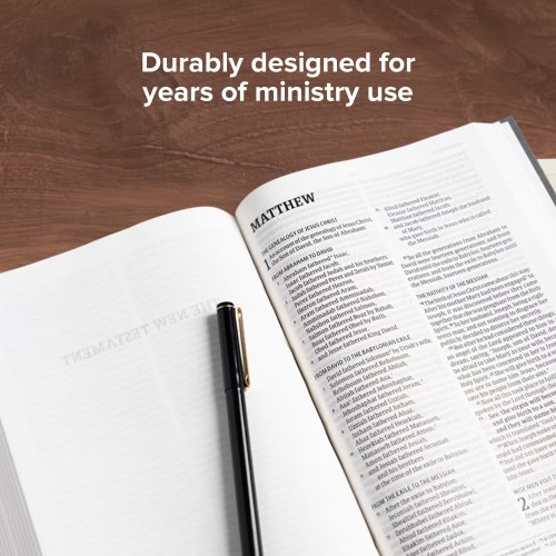 CSB Church Bible, Charcoal Hardcover