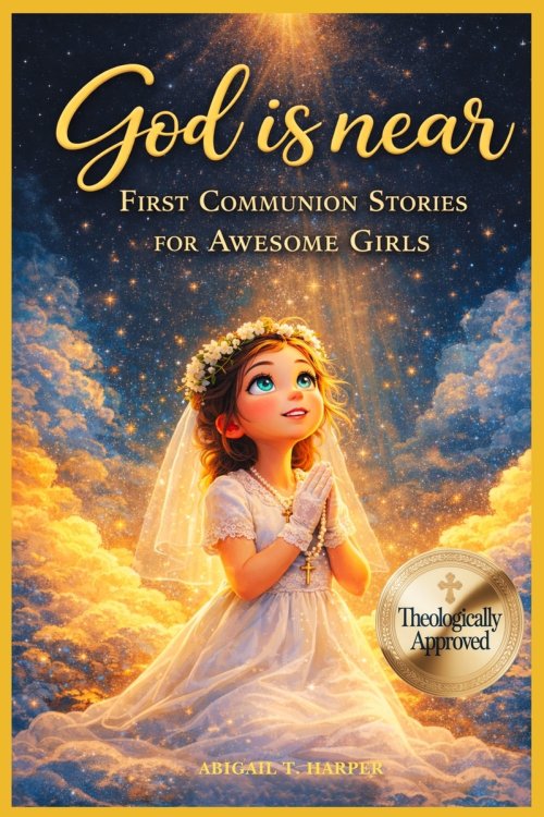 God is Near: First Communion Stories for Awesome Girls: A Catholic Gift Book About the Sacrament of the Eucharist and Growing in Faith