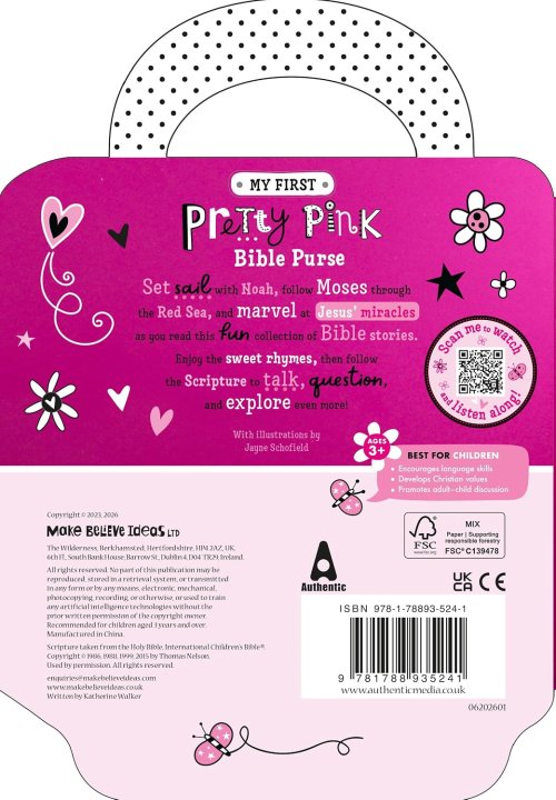 My First Pretty Pink Bible Purse