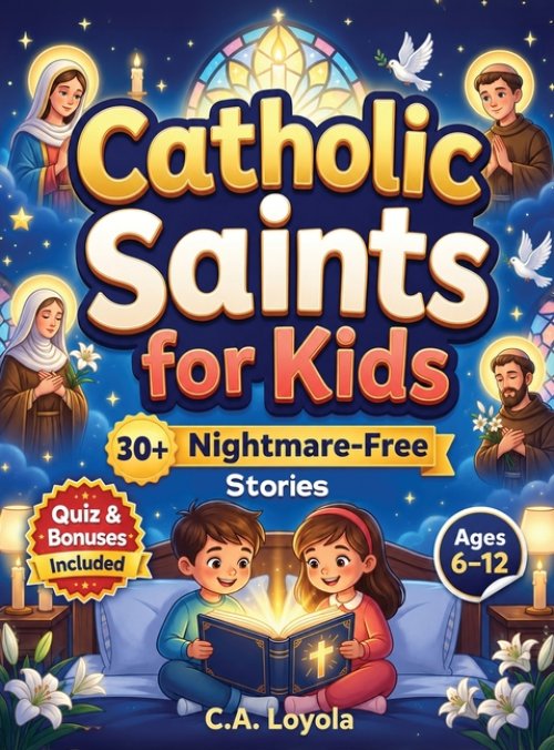 Inspiring Catholic Saints for Kids: Build Strong Faith, Courage, Good Character and Teach Daily Prayer Habits with 30 Nightmare-Free Short Stories