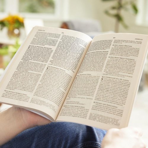 NKJV Large Print Outreach New Testament Bible, Cross Softcover, Comfort Print