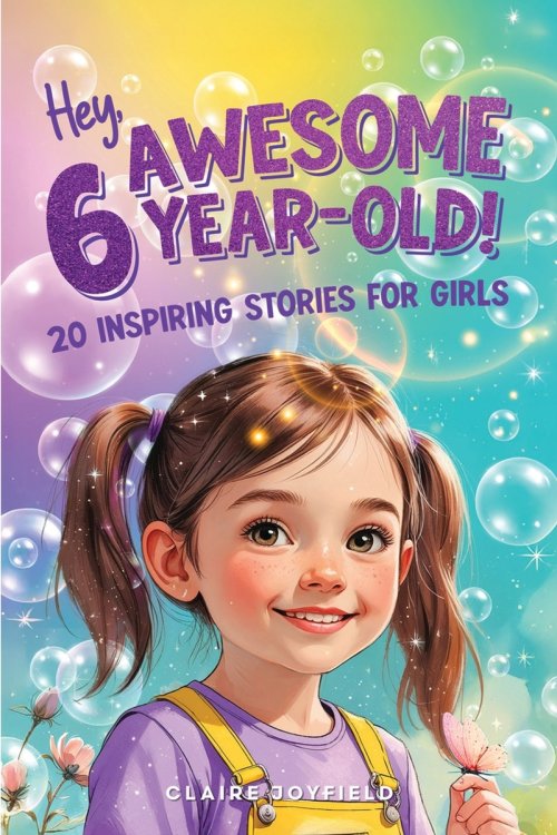 Hey Awesome 6-Year-Old! 20 Inspiring Stories for Girls: Fun Tales of Confidence, Kindness, Friendship, Imagination, and Trying New Things (Hey Awesome