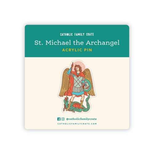 St. Michael the Archangel Pin Badge