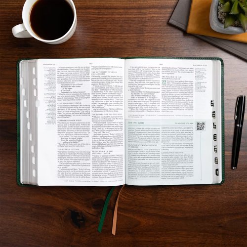 CSB Men of Character Bible, Revised and Updated, Forest LeatherTouch, Indexed