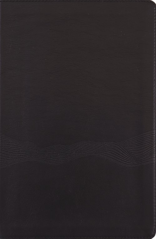 NASB, Timeline Bible, Leathersoft, Black, Red Letter, 1995 Text, Comfort Print