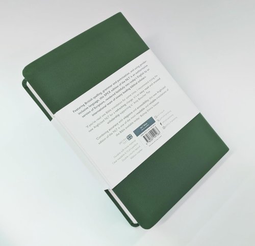 NLT Holy Bible, Sage Green Flexiback, Leather-Feel, Debossed Detailing, British Text, NLT New Living Translation, Flexiback, Standard size