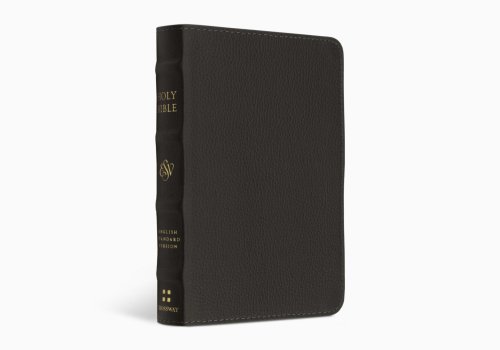 ESV Compact Bible (Buffalo Leather, Deep Brown)