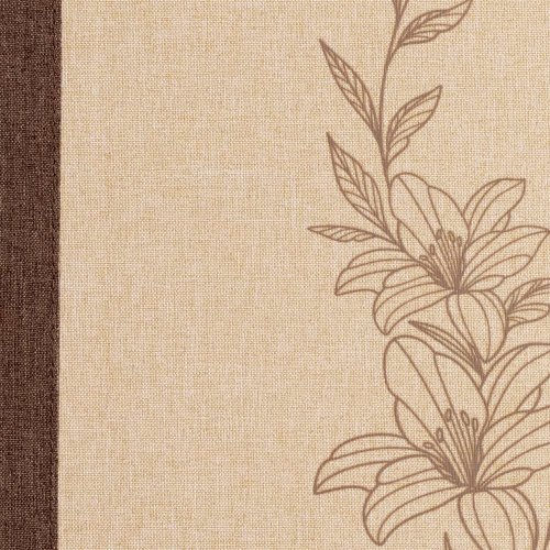 CSB Single-Column Wide-Margin Bible, Cream Cloth Over Board