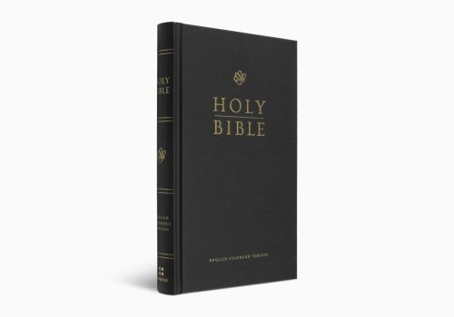 ESV Church Bible, Large Print (Hardcover, Black)