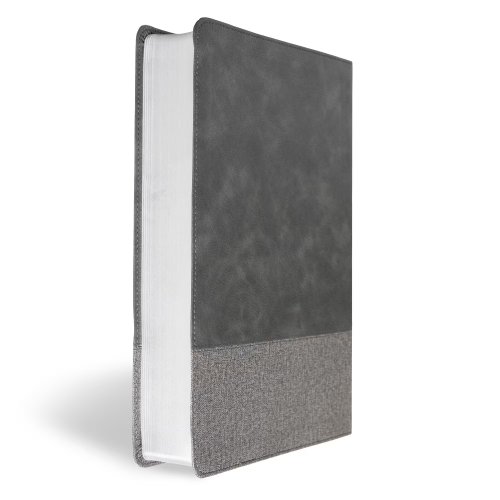 CSB Super Giant Print Reference Bible, Optimal Type, Digital Study Edition, Charcoal LeatherTouch