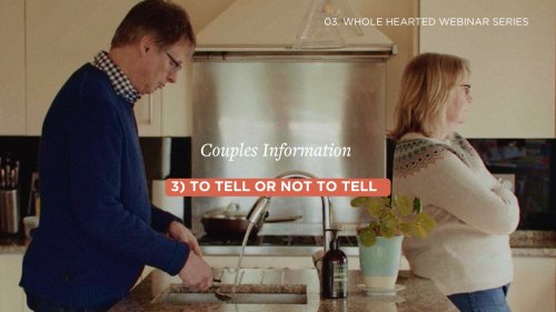 To Tell or Not to Tell? Who and How to Tell about the Betrayal