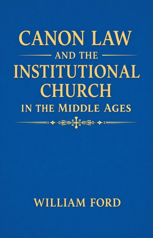 Canon Law and the Institutional Church in the Middle Ages