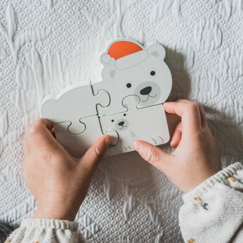 Polar Bears Wooden Puzzle (FSC®)