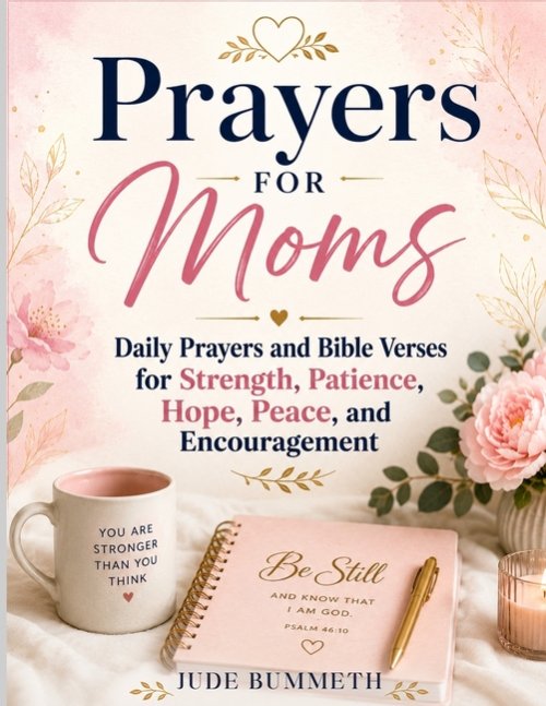 Prayers for Moms: Daily Prayers and Bible Verses for Strength, Patience, Hope, Peace, and Encouragement