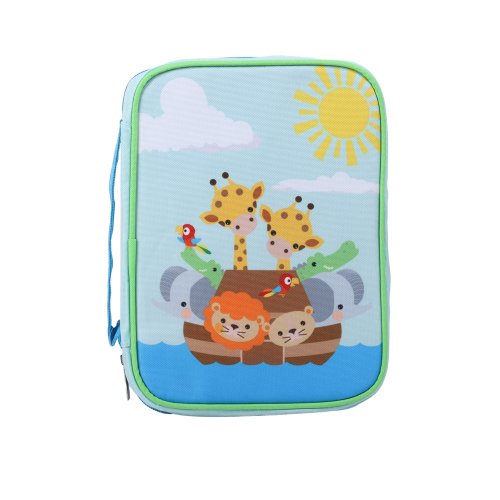 Noah's Ark Canvas Bible Cover - Large